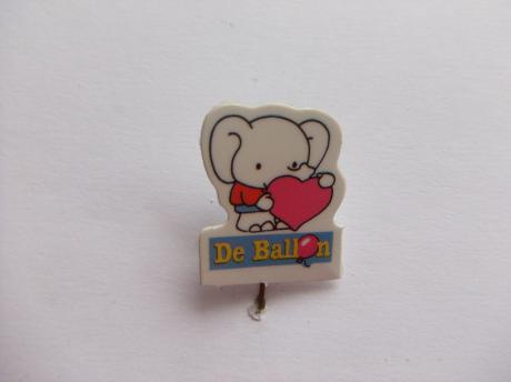 De Balon olifant hartje liefde